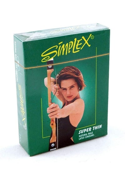 Buy SIMPLEX Super ThinCondoms - 3PCS. in Egypt