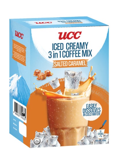 اشتري UCC ICED COFFEE CREAMY SALTED CARAMEL 10X25G في الامارات