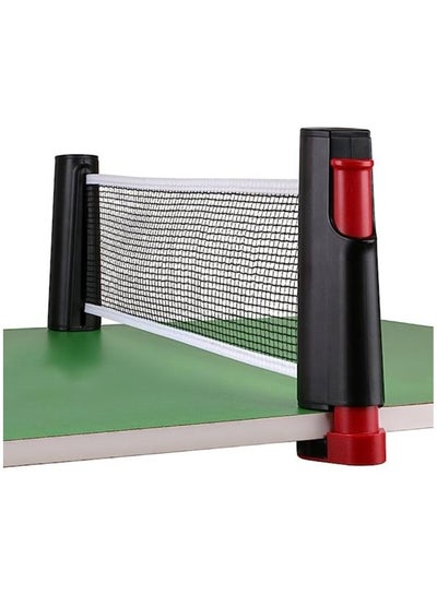 Buy Goolsky Retractable Table Tennis Net Replacement, Ping Pong Net and Post with PVC Storage Bag, 6 Feet(1.8M, Fits Tables Up to 2.0 inch 5.0 cm in UAE