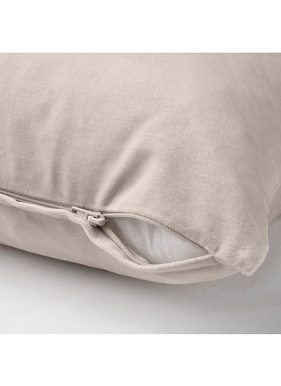 اشتري Cushion cover, light beige, 40x58 cm في السعودية