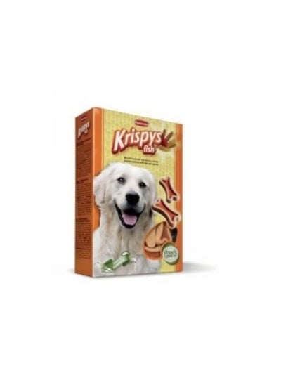 اشتري Krispys Fish Dog Biscuits 500Gm في الامارات