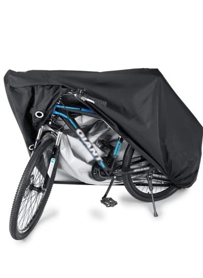 Buy SKEIDO Waterproof Bike Cover Heavy Duty Oxford Bicycle Cover with Double stitching & Heat Sealed Seams, Protection from UV Rain Snow Dust for Mountain Road Electric Bike Hybrid Outdoor Storage in UAE