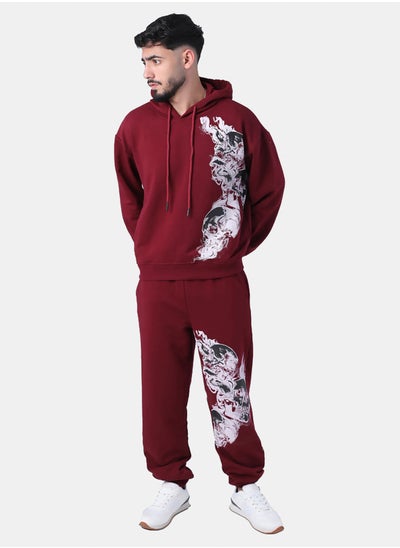 Buy Acid wash printed regular jogger in Egypt