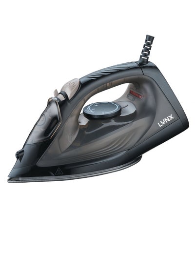 اشتري Lynx Spray and Steam Ironing Function With Non-Stick Ceramic Base and Indicator Light LY-IR-3021-C في السعودية