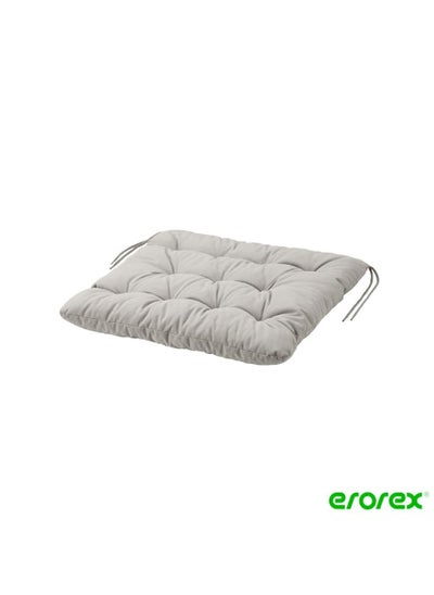 Buy Chair cushion outdoor grey 50x50 cm in Saudi Arabia