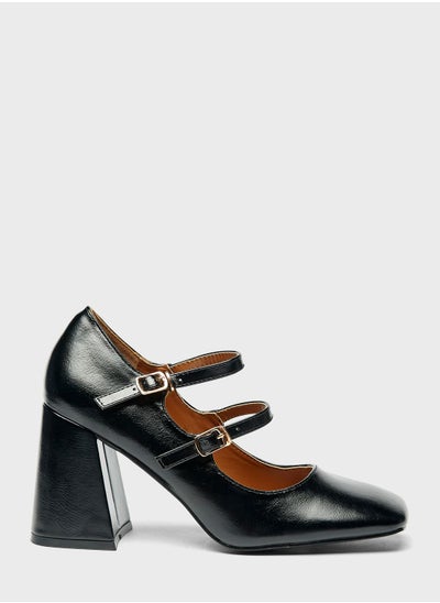 اشتري Square Toe Pumps في الامارات