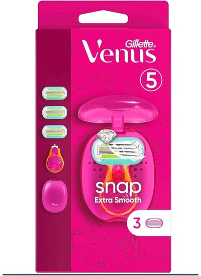 Buy Gillette Venus Snap extra smooth ,3Blades in Egypt