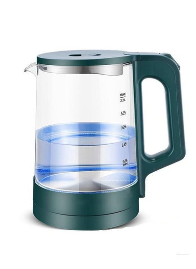 Buy Electric Kettle 2.2 L 1500 W Glass Kettle in Saudi Arabia