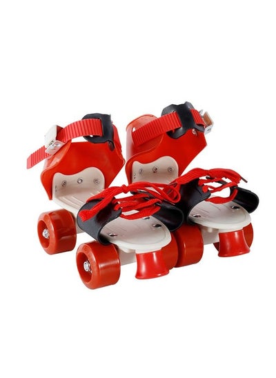 Buy Kids Unisex Four Wheel Roller Skating Shoes in UAE