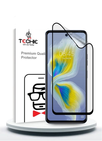 اشتري Techie 9D Matte Ceramic Screen Protector for Tecno Camon 18 P في السعودية