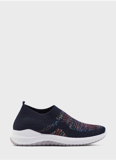 Buy Breathable Knit Pull On Comfort Shoes in Saudi Arabia