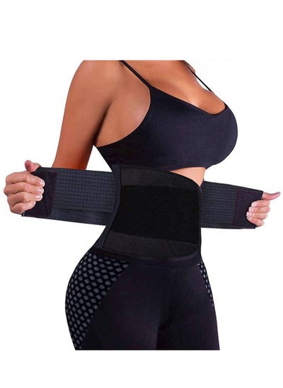 Buy Waist Trainer Belt for Men Women Corset Body Shaper Belt Tummy Slimming Belt Cincher in UAE