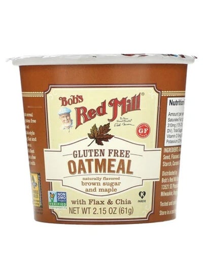 Buy BRM OATMEAL CUP MAPLE BROWN SUGAR 60.1 grams in UAE