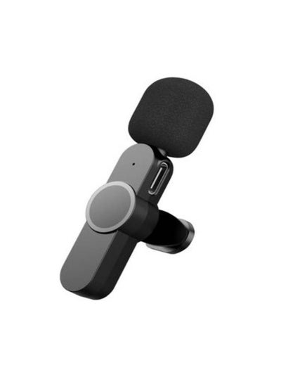 Buy Wireless Mini Microphone Plug And type-C Lapel Clip on Mic in UAE