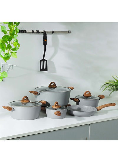 اشتري Chef Master 10-Piece Cookware Set- DC2284 في الامارات