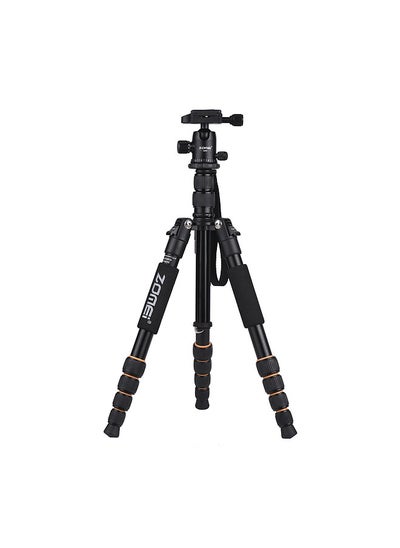 اشتري ZOMEI Q666 59inch Compact Travel Portable Aluminum Alloy Camera Tripod Monopod with Ball Head/ Quick Release Plate/ Carry Bag for DSLR Camera في السعودية