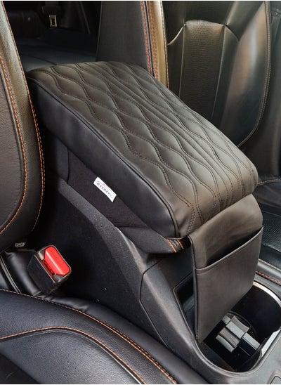 Buy Assafco Leather&Foam Armrest Cushion Protection Pad with Height Increase in Egypt