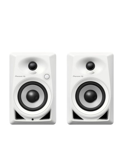 Buy Pioneer DM-40-W 4-inch Compact Active Monitor Speaker - White in UAE