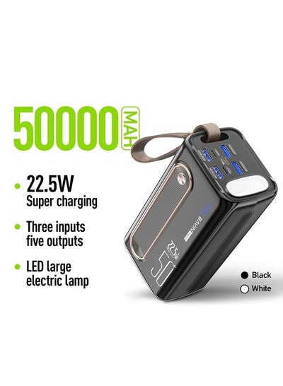 Bavin PC066 Power Bank 50000mAh Large Battery Capacity Power Bank Multiple  Input And Output w/ Built-in Flashlight Full Charge Can Last Up To1week For  Tablet Cell Phones Digi Cams And Gaming price