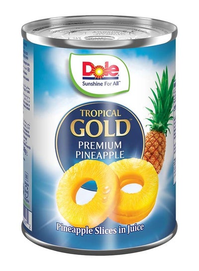 اشتري Canned Tropical Gold Pineapple Slices In Juice 567grams في الامارات