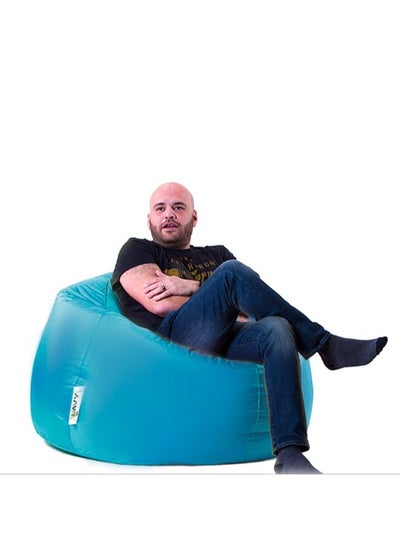 Buy Light Blue Big Comfoy Bean Bag - Waterproof in Saudi Arabia