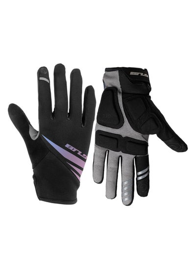 Buy GUB 2125 Full finger Gloves  Material: Lycra fabric on back of hand, microfiber fabric on palm  Features: Thickened palm rest, Inside plus cashmere keep warm, two-finger touch screen   Colorful reflective back of hand.  N.W.: 58g/pair, G.W.: 75g/pair in Egypt