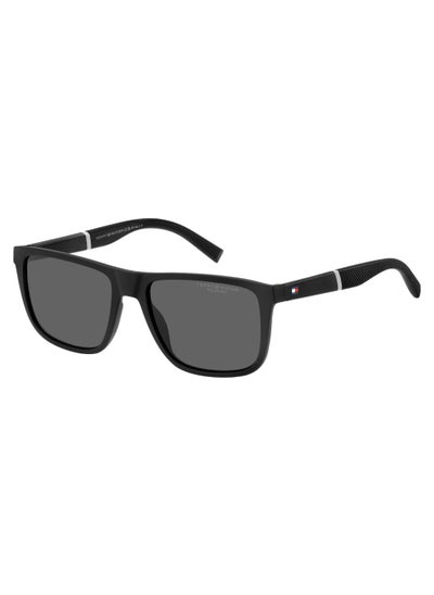 Buy Men's UV Protection Sunglasses Th 2043/S Black 43 - Lens Size: 56 Mm in UAE