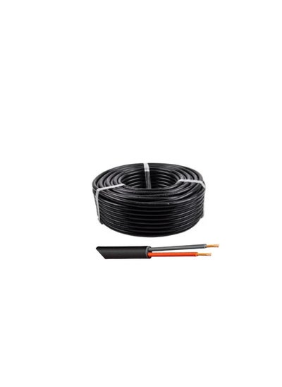 اشتري RR 0.75mm X 2Core Flexible Cable Black في الامارات