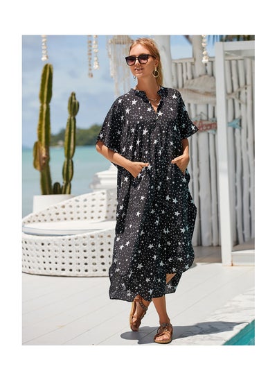 اشتري Beach Printed Robe Sunscreen Cover في الامارات