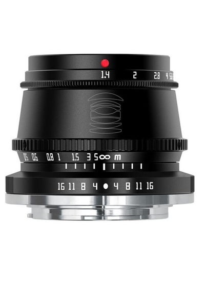 اشتري عدسة TTArtisan 35 ملم f / 1.4 لسوني E (أسود) في الامارات