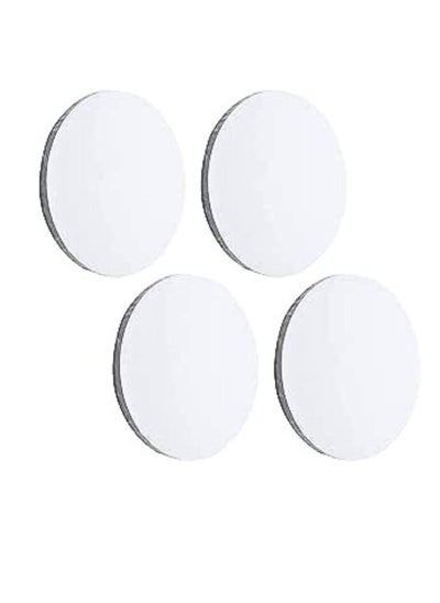 اشتري Stretched Canvas 30CM(11.82.5 cm) Round Canvas Boards for Painting Canvas Panel Boards 4 PCS في الامارات