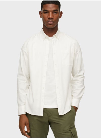 Buy Button Down Regular Fit Shirt in Saudi Arabia