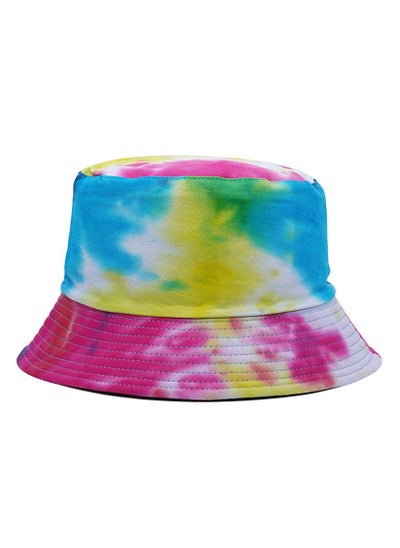 Buy NEW ERA Gradient Tie Dyed Fisherman's Hat Double-Sided Hat, Sun Hat, Sunshade Hat in Saudi Arabia