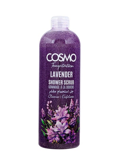 Buy Temptation Lavender Shower Scrub 1000ml in Saudi Arabia