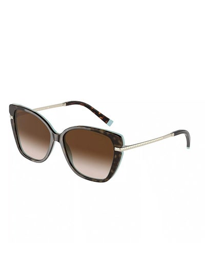 Buy Women's Cat Eye Sunglasses - TF 4190 81343B 57 - Lens Size: 57 Mm in UAE