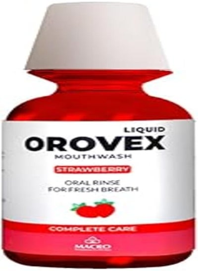 اشتري Macro - Orovex Liquid Mouth wash strawberry 250ml في مصر