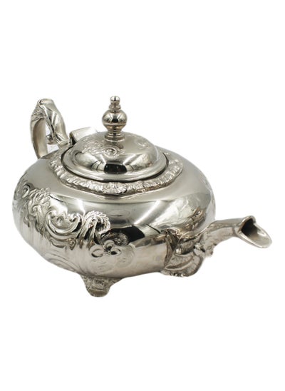 اشتري Moroccan Arabic Traditional Silver Plated Tea Pot 14 X 29 cm في الامارات