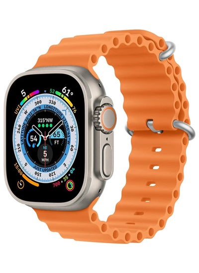 Buy X8+ Plus Ultra Series 8 (2023) Smart Watch 2.08 Inch Orange in Egypt