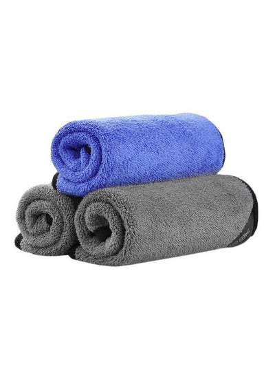 Buy Microfiber Towels for Cars , High & Short Pile Micro Fiber Cleaning Cloth for Car Washing Drying & Auto Detailing, Water Absorption Lint Free & Non-Streak in Saudi Arabia