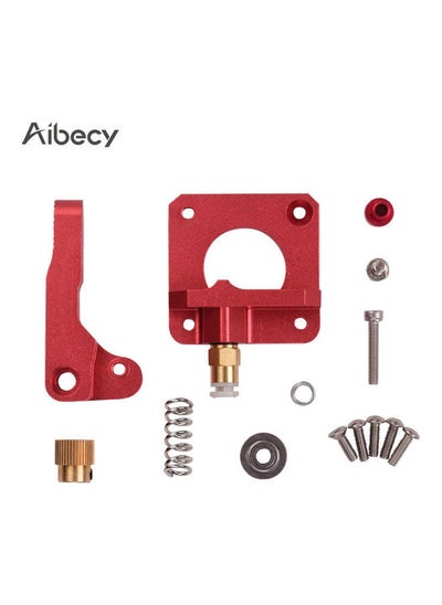 اشتري Aluminum Alloy Block Right Hand Filament For Creality Ender 3/CR-10/CR-10S/CR-10 S4/CR-10 S5 3D Printer Red في السعودية