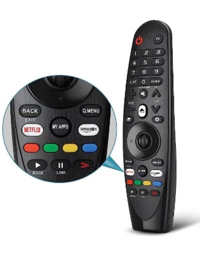 اشتري Universal Remote Control for LG Smart TV Magic Remote Replacement, with Buttons for Netflix Prime Video?NO Voice and Pointer Function? في السعودية