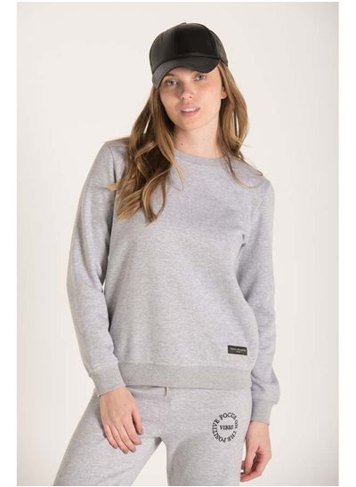 Buy Crew Neck Plain Sweatshirt in Egypt