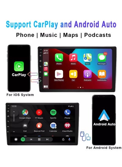 9 Inch Android Screen For Car 4GB RAM 32 GB Memory Support Apple ...