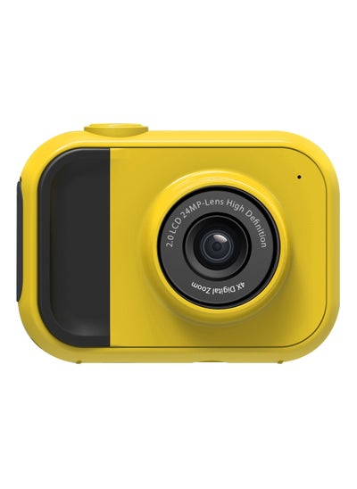 Buy Cross-border mini childrens camera waterproof anti-drop gift toy smart childrens mini camera factory direct sale HD Yellow in UAE