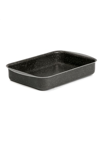 Buy Granite Rectangle Oven Casserole 30 Cm Black in Egypt