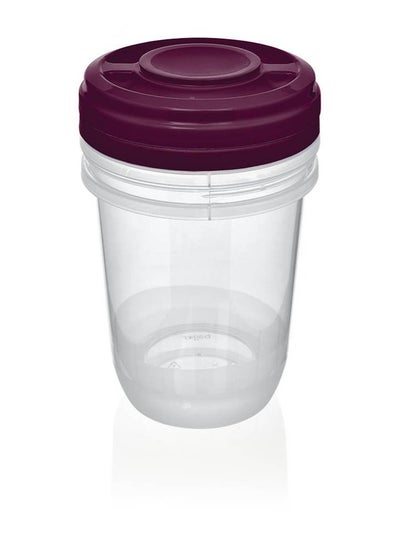 Buy Food Storage Containers 3 Pieces 500+750+1000 ML in Egypt