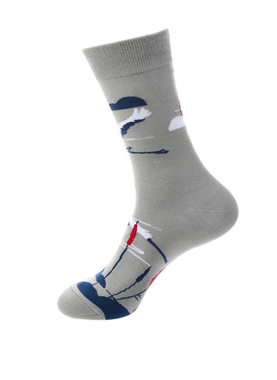 Buy Unisex Absorb Sweat and Deodorize Socks 3 Pairs High Quality Socks One Size Fits All in Saudi Arabia