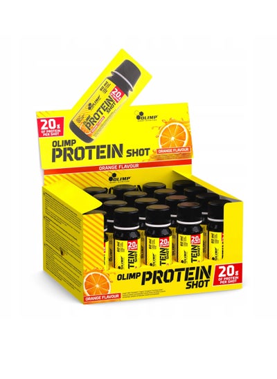 Buy Protein Shot 60 Ml x 20 Pcs , Orange in UAE