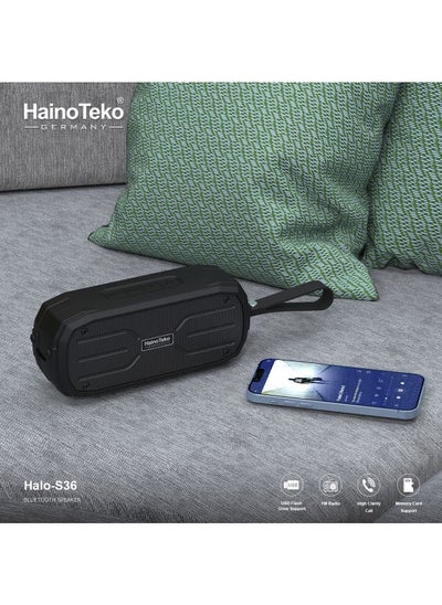 اشتري Haino teko wireless speaker Halo-S36 black في الامارات