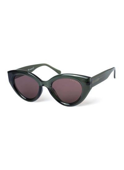 Buy RDS-6502 Women Cat Eye polarized Sunglasses Green 52 mm in UAE